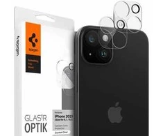 Spigen Glass tR Optik 2 Pack, crystal clear – Apple iPhone 15/15 Plus/14/14 Plus