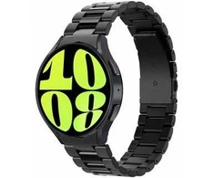 Spigen Modern Fit 316L Band, juodas - Samsung Galaxy Watch6 44mm