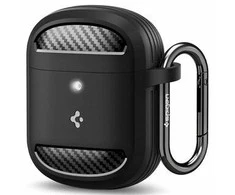 Spigen Rugged Armor apsauginis dėklas, skirtas Google Pixel Buds Pro 2, juodos spalvos