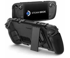 Spigen Thin Fit with Kick Stand, juodos spalvos – Steam Deck