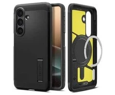 Spigen Tough Armor Mag MagSafe dėklas skirtas Samsung Galaxy S26+ – juodos spalvos