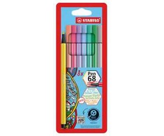 Žymeklis Stabilo Pen 68, 8 vnt.
