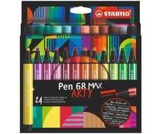 Stabilo - Pen 68 MAX - 24 spalvos