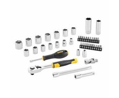 STANLEY Rinkinys KLUCZY 45el. 3/8"