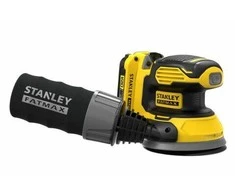 Ekscentrinis šlifuoklis Stanley SFMCW220D1S-QW; 18 V; 1x2,0 Ah akum.