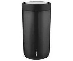 Mug Stelton To Go Click Juodas, 0,2 l