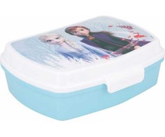 Sumuštinių dėžutė Frozen One heart Plastmasinis Melsvai žalia (17 x 5.6 x 13.3 cm)