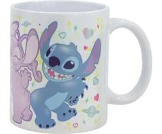 Disney Stitch - Keraminis puodelis iš Stitch &amp; Angel kolekcijos 325 ml