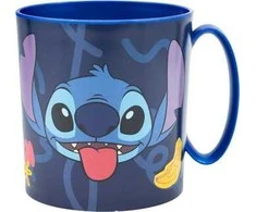 Disney Stitch - puodelis mikrobangų krosnelei iš Palms kolekcijos 390 ml