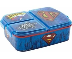 Pietų dėžutė STOR Multi Box  Superman, Mėlynos spalvos