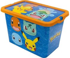 Stor Pojemnik na zabawki do przechowywania su dangteliu Pudełko Pokemony 7 litrów