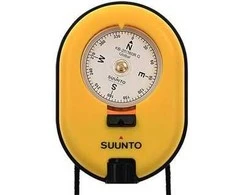 Suunto KB-20 / 360R G rankinis kompasas, geltonas