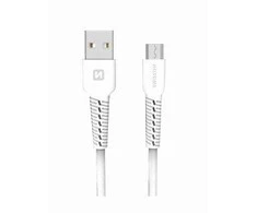 Swissten USB - mikro USB 1.0m balta