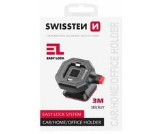 Swissten EASY LOCK laikiklis mobiliajam telefonui Automobilis / Namai / Biuras / 4" - 6,8"