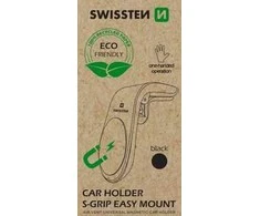 SWISSTEN EASY MOUNT juoda (ECO BALENÍ)