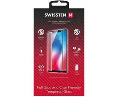 SWISSTEN FULL GLUE COLOR FRAME CASE FRIENDLY sklo pro SAMSUNG S918 GALAXY S24 ULTRA 5G juoda