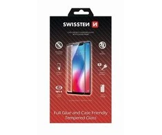 Swissten Full Face 5D grūdintas stiklas Samsung Galaxy S10E Juodas