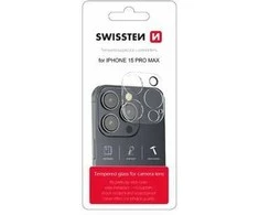 SWISSTEN fotoaparato objektyvo apsauginis stiklas skirtas Apple iPhone 15 Pro Max