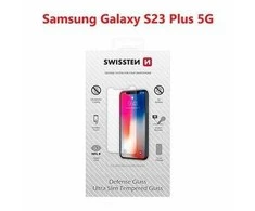 „Swissten Ultra Slim“ grūdinto stiklo „Premium 9H“ ekrano apsauga „Samsung Galaxy S23 Plus 5G“