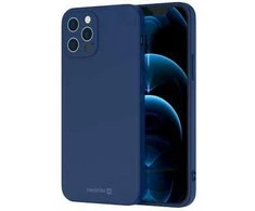 SWISSTEN SOFT JOY dėklas, skirtas Apple iPhone 15 Plus mėlynas