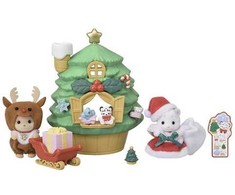 Epoch Figūrėlių rinkinys Sylvanian Families Kalėdų senelio žaislų fabrikas