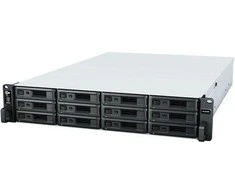 Serveris „Synology“ 12 lizdų talpos išplėtimo įrenginiai, 12 x 3,5 colio, su karštuoju keitimu | RX1223RP | 2 | 100 V–240 V kintamoji srovė | Juodas