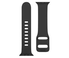 Tactical Dirželis Apple Watch 42mm / 44mm Silicone Band with Buckle Juodas TWA42/44BB