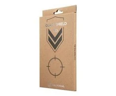 Tactical apsauginis stiklas Shield 5D skirtas Apple iPhone 12 mini su juodos spalvos krašteliu