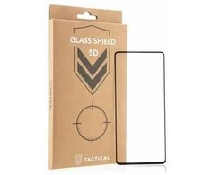 Tactical apsauginis stiklas Shield 5D skirtas Samsung Galaxy A25 5G su juodos spalvos krašteliu