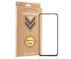 Tactical apsauginis stiklas Shield 5D skirtas Xiaomi Redmi Note 11/11s su juodos spalvos krašteliu