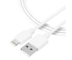 Tactical Smooth Thread kabelis USB-A/Lightning 1m baltos spalvos