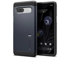 Dėklas Spigen Tough Armor, metalinio skalūno spalva - Google Pixel 7a
