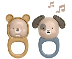 Taf Toys barškutis - garsų pažinimo rinkinys Bell &amp; Clapper, 3 mėn.+