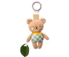 Taf Toys Activity Toy Brendon the Bear kontrastingas kabantis žaislas su kramtuku