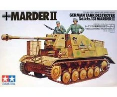 Tamiya Marder II Sd.Kfz.131 1/35 plastikinis surinkimo rinkinys 35060