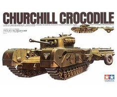 Tamiya Churchill Mk VII Crocodile 1/35 plastikinis tanko modelio rinkinys