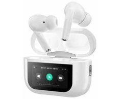 Ausinės Technaxx MusicMan TWS ANC In-Ear Pro su įkrovimo dėklu, Baltas (BT-X72)