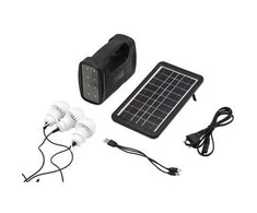 Nešiojama saulės baterija su žibintu ir LED lemputėmis Technaxx TX-199, 17,2 cm