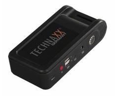 Technaxx Jump Starter, Powerbank 3-v-1, 10000mAh Juodas ( TX-218)