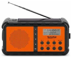 Radio TechniSat Techniradio Solar 2 juoda/oranžinis