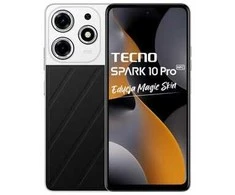 Tecno Mobile telefonas SPARK 10 Pro, 8/256GB Lunar Eclipse, Juodos ir baltos spalvos