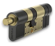 tedee – evropská modulární vložka GERDA EXXO SMART 31-62 mm / 31-62 mm, juoda