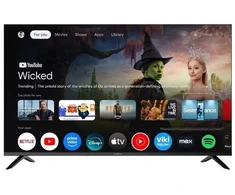 Televizorius Strong Strong SRT43UH7773 Televizorius 109,2 cm (43") 4K Ultra HD Smart TV Wi-Fi Juodas 250 cd/m²