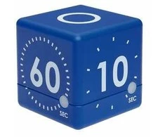 TFA 38.2036.06 - CUBE skaitmeninis laikmatis - mėlynas