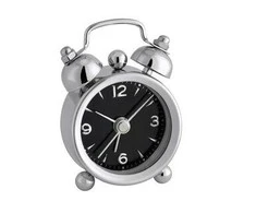 TFA 60.1000.01 Analog alarm clock MINI-NOSTALGIA juodas