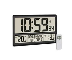 Laikrodžių radijas TFA TFA 60.4521.01 XL Radijo laikrodis su vidaus / lauko temperatūros