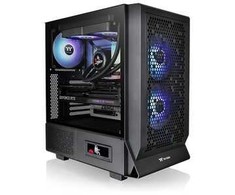 Thermaltake Ceres 330 TG ARGB , Tower-case - juodas, Tempered Glass