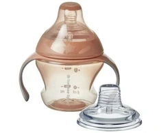 Tommee Tippee pereinamasis puodelis su žinduku ir gertuve, 150 ml, rožinis