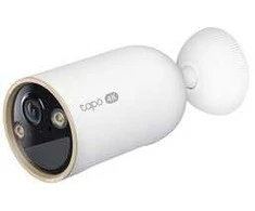 TP-Link Tapo Wire-Free Indoor/Outdoor Security Camera SPEC:4K UHD (3840x2160), H.265/H.264 Supported, 16x UHD Digital Zoom, 2.4/5 GHz Dual Band Wi-Fi, 10000mAh Rechargeable Lithium-ion Baterija