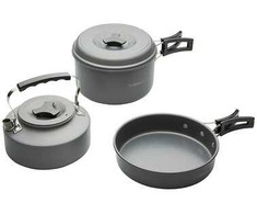 Trakker ARMOLIFE COMPLETE COOKWARE SET, Keptuvė, puodas ir virdulys